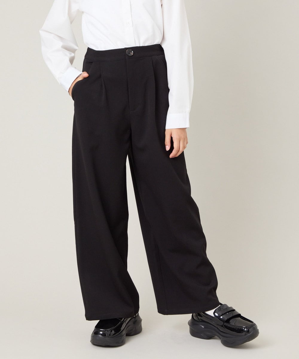 KQLBG01064 a.v.v KIDS(アー・ヴェ・ヴェ) [150-160]卒服ワイドパンツ ブラック