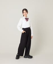 KQLBG01064 a.v.v KIDS(アー・ヴェ・ヴェ) [150-160]卒服ワイドパンツ ブラック
