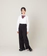 KQLBG01064 a.v.v KIDS(アー・ヴェ・ヴェ) [150-160]卒服ワイドパンツ ブラック