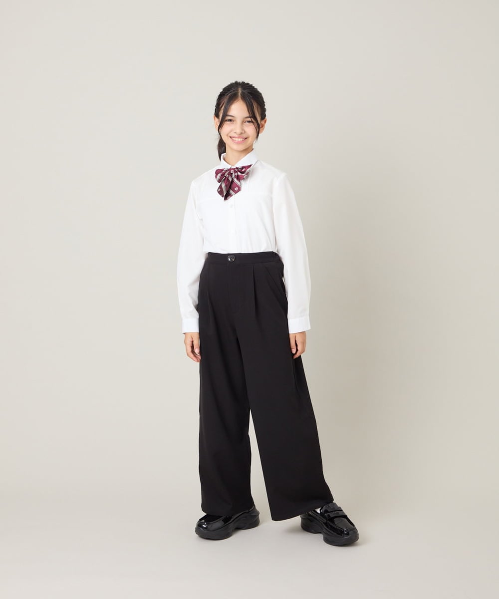 KQLBG01064 a.v.v KIDS(アー・ヴェ・ヴェ) [150-160]卒服ワイドパンツ ブラック