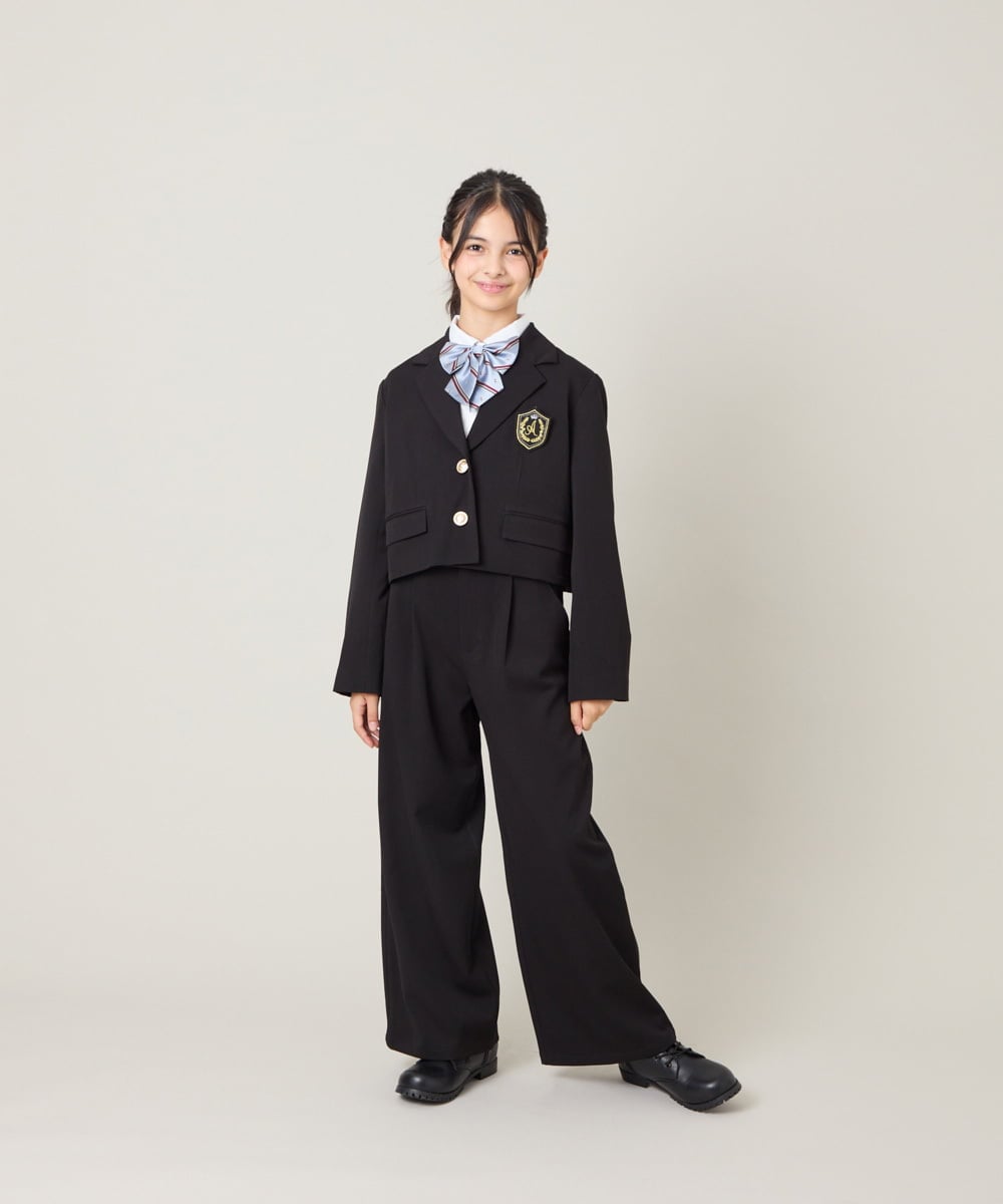 KQLBG01064 a.v.v KIDS(アー・ヴェ・ヴェ) [150-160]卒服ワイドパンツ ブラック