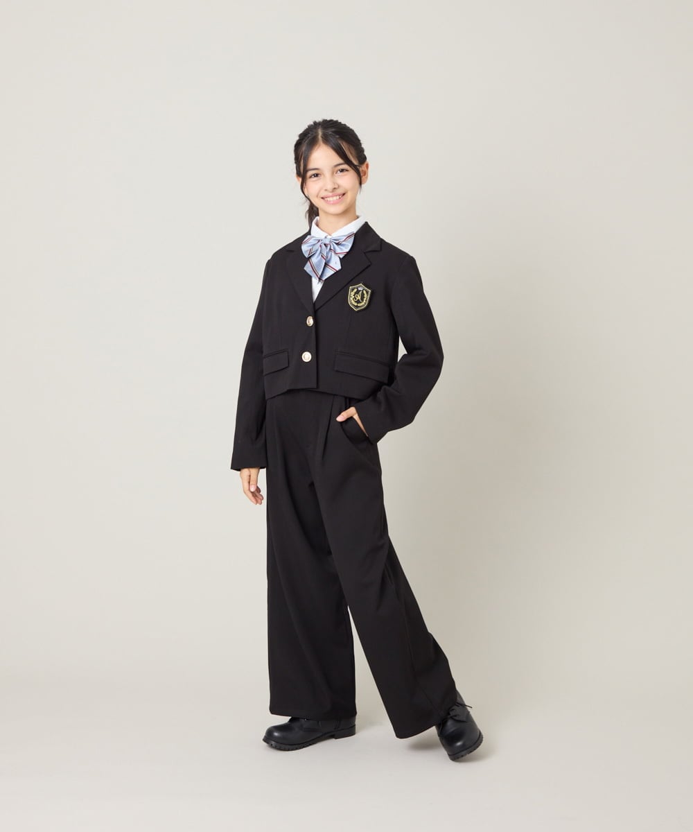 KQLBG01064 a.v.v KIDS(アー・ヴェ・ヴェ) [150-160]卒服ワイドパンツ ブラック