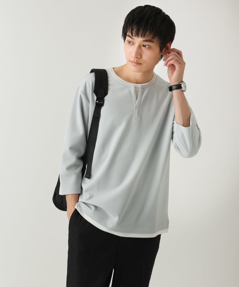 KT5GD25049 a.v.v MEN(アー・ヴェ・ヴェ) 【大容量】ワンショルダーバッグ ブラック