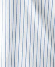 MKBGC83090 MK MICHEL KLEIN HOMME(MKミッシェルクランオム) 【リラックスシルエット/フリーサイズ】ストライプ長袖 ライトブルー