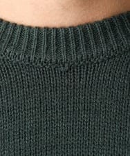 MKFAC86090 MK MICHEL KLEIN HOMME(MKミッシェルクランオム) 【残りわずか/ユニセックスで着られる】ニット/アニマルジャガード グリーン