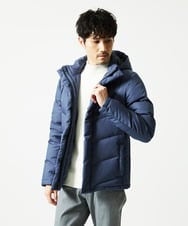 MKFAD61099 MK MICHEL KLEIN HOMME(MKミッシェルクランオム) 【洗濯機で洗える】モックネックニット / ランダムタックストライプ ホワイト