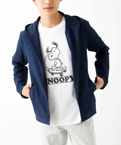 MKJGC20150 MK MICHEL KLEIN HOMME 【洗える / 通気性】サマードッツパーカー