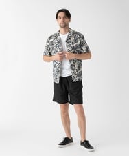 MKLHC83080 MK MICHEL KLEIN HOMME(MKミッシェルクランオム) 【膝上丈/洗える/ウエストゴム】ショーツ ブラック