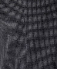 MNBAI02210 MICHEL KLEIN HOMME(ミッシェルクラン オム) 《日本製》ブロックイージーケア長袖シャツ ダークグレー