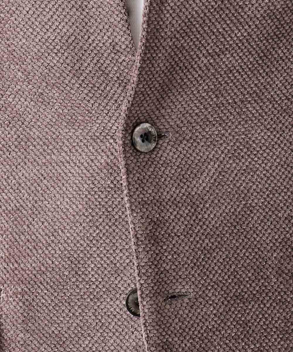 MNDAC54540 MICHEL KLEIN HOMME(ミッシェルクラン オム) スエード調コンバーチブルジャケット ベージュ
