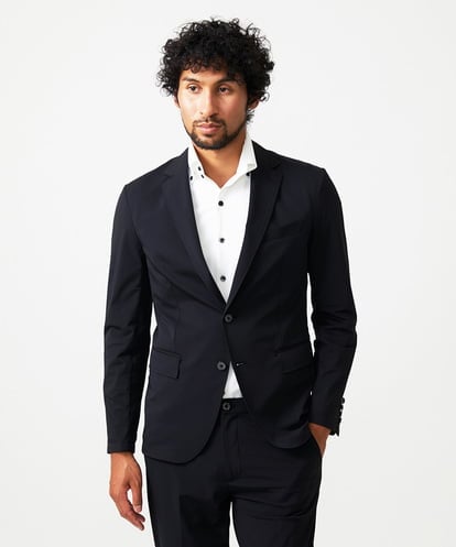 MNDAD02450 MICHEL KLEIN HOMME 【セットアップ】トリコットテーラードジャケット