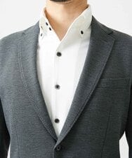 MNDCI05470 MICHEL KLEIN HOMME(ミッシェルクラン オム) 【セットアップ】4WAYジャージテーラードジャケット グレー