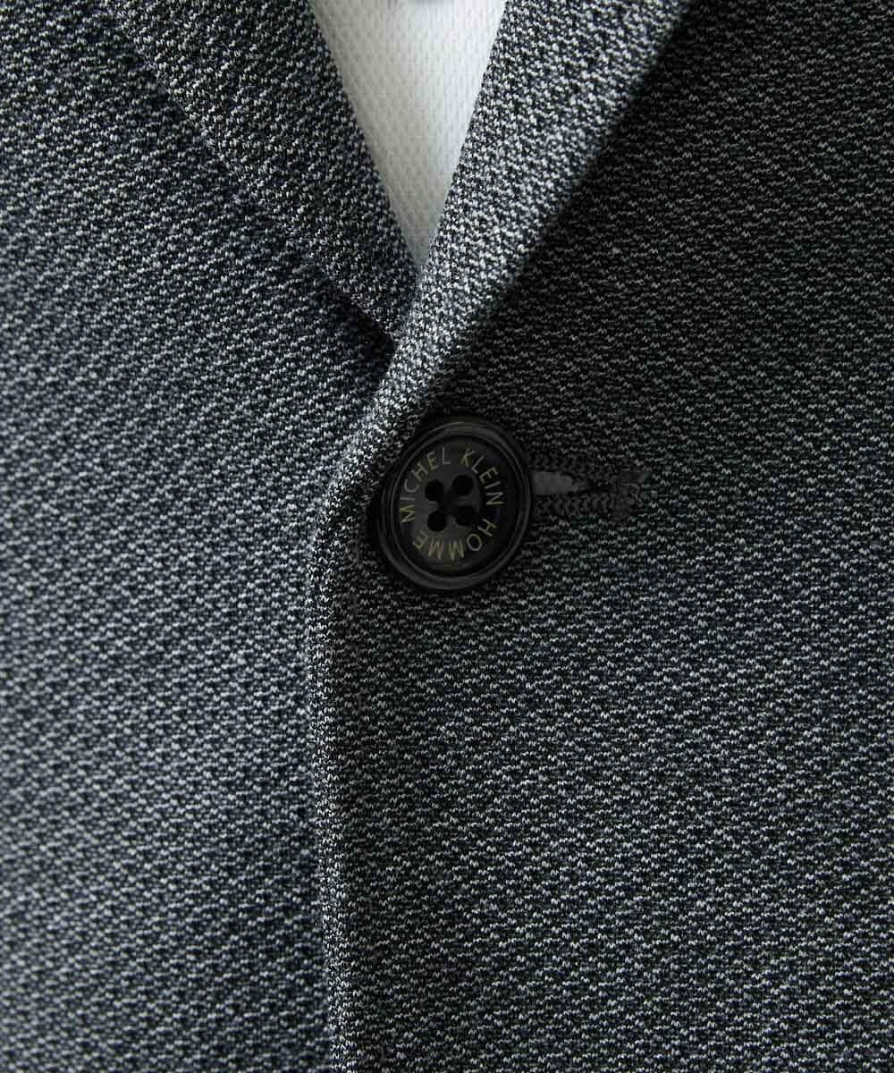 MNDCI05470 MICHEL KLEIN HOMME(ミッシェルクラン オム) 【セットアップ】4WAYジャージテーラードジャケット グレー