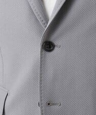 MNDGD03430 MICHEL KLEIN HOMME(ミッシェルクラン オム) 【セットアップ】コットンライクストレッチテーラードジャケット グレー