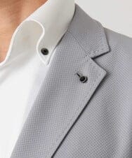 MNDGD03430 MICHEL KLEIN HOMME(ミッシェルクラン オム) 【セットアップ】コットンライクストレッチテーラードジャケット グレー