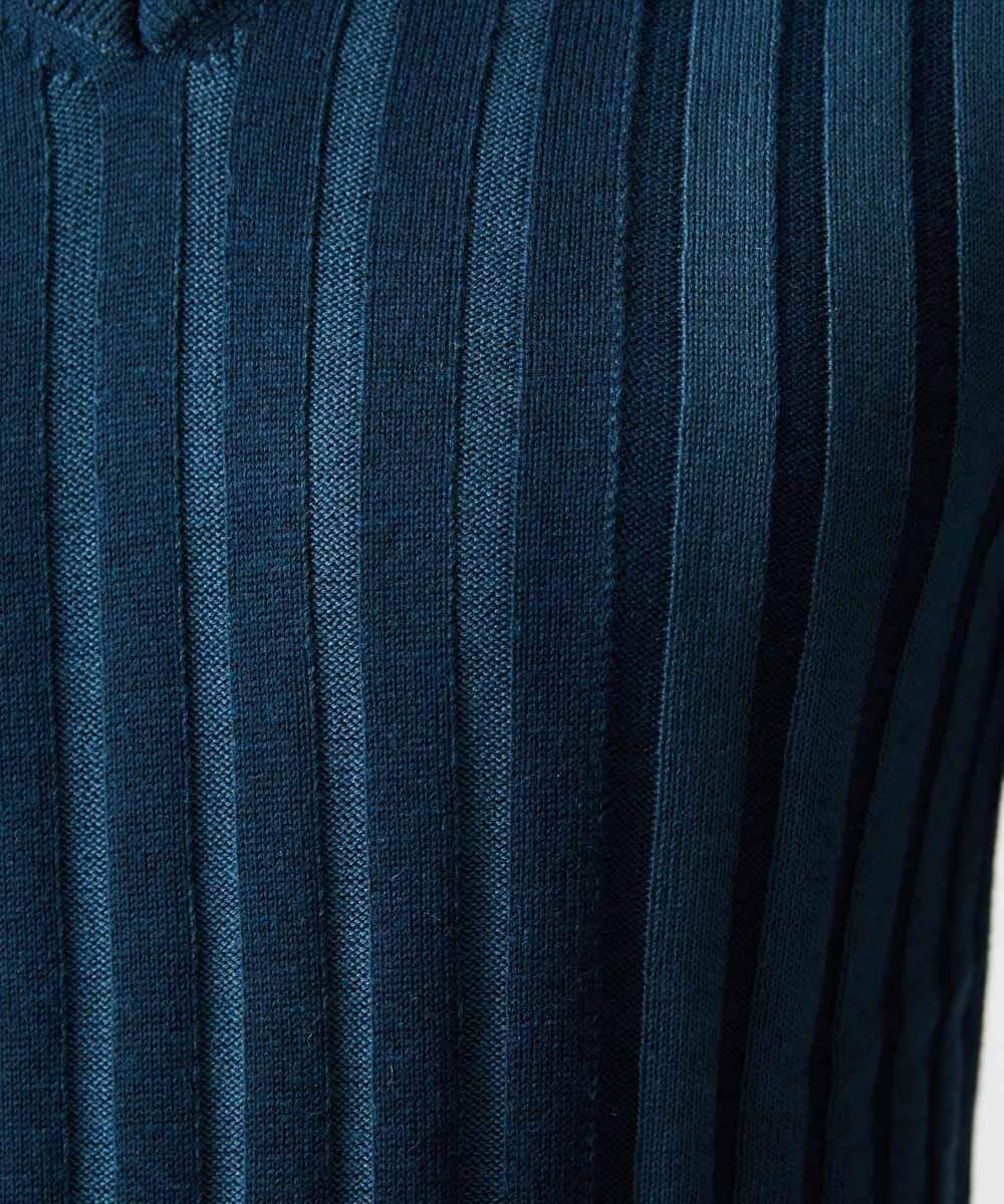 MNFAC02180 MICHEL KLEIN HOMME(ミッシェルクラン オム) グラデーションモックネックニット カーキ