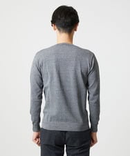 MNFAI54210 MICHEL KLEIN HOMME(ミッシェルクラン オム) 胸ポケット付きクルーネックニット グレー