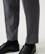 MNHGF54230 MICHEL KLEIN HOMME(ミッシェルクラン オム) 9分丈セミイージースラックスパンツ ダークグレー