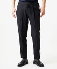MNHGF54230 MICHEL KLEIN HOMME(ミッシェルクラン オム) 9分丈セミイージースラックスパンツ ブラック