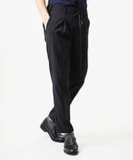 MNHGF54230 MICHEL KLEIN HOMME(ミッシェルクラン オム) 9分丈セミイージースラックスパンツ ブラック