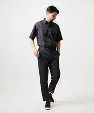 MNHJD63250 MICHEL KLEIN HOMME(ミッシェルクラン オム) 【セットアップ】9分丈ジャージースラックスパンツ ダークグレー