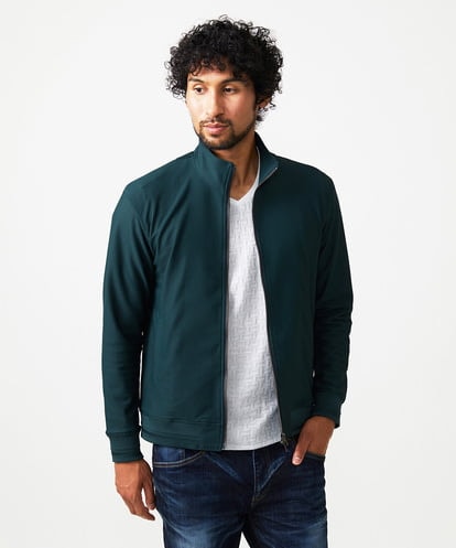 MNJAF01400 MICHEL KLEIN HOMME スタンドカラーブルゾン