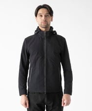 MNJGD55430 MICHEL KLEIN HOMME(ミッシェルクラン オム) フード付きスタンドカラーブルゾン ブラック
