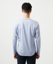 MNKDF51150 MICHEL KLEIN HOMME(ミッシェルクラン オム) クルーネック長袖カットソー ライトブルー
