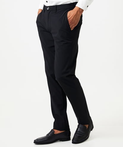 MNLAD02250 MICHEL KLEIN HOMME 【セットアップ】トリコットテーパードパンツ
