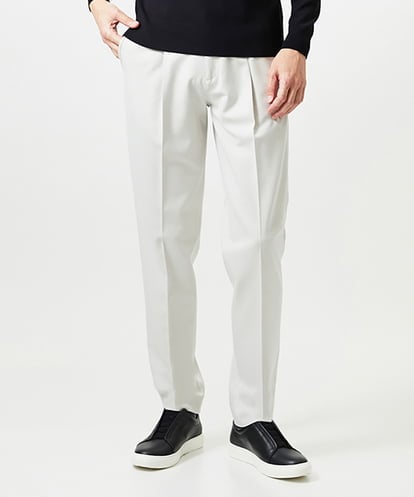 MNLAG52250 MICHEL KLEIN HOMME 裏起毛2WAYストレッチスラックスパンツ