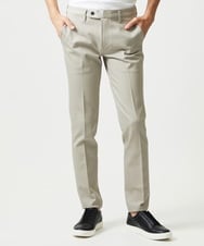 MNLAI55210 MICHEL KLEIN HOMME(ミッシェルクラン オム) 【撥水】プレビアシャンブレースラックスパンツ ベージュ