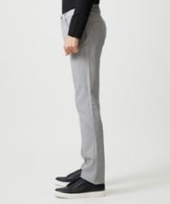 MNLAI61230 MICHEL KLEIN HOMME(ミッシェルクラン オム) 【撥水】プレビアヘリンボン5ポケットパンツ ライトグレー