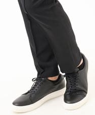 MNLCD51250 MICHEL KLEIN HOMME(ミッシェルクラン オム) 【セットアップ】ビックへリンボンスラックスパンツ ブラック