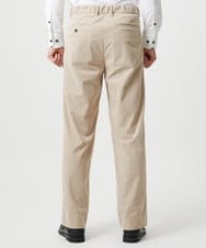 MNLCG62250 MICHEL KLEIN HOMME(ミッシェルクラン オム) 【セットアップ】コーデュロイスラックスワイドパンツ オフホワイト