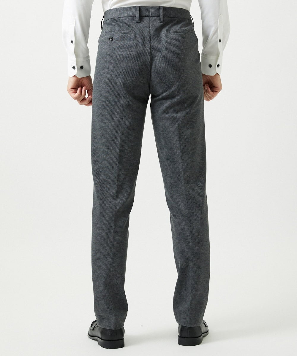 MNLCI05270 MICHEL KLEIN HOMME(ミッシェルクラン オム) 【セットアップ】4WAYジャージスラックスパンツ グレー
