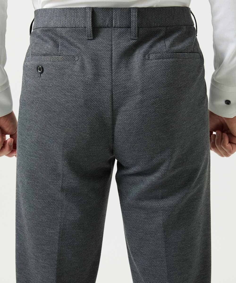 MNLCI05270 MICHEL KLEIN HOMME(ミッシェルクラン オム) 【セットアップ】4WAYジャージスラックスパンツ グレー