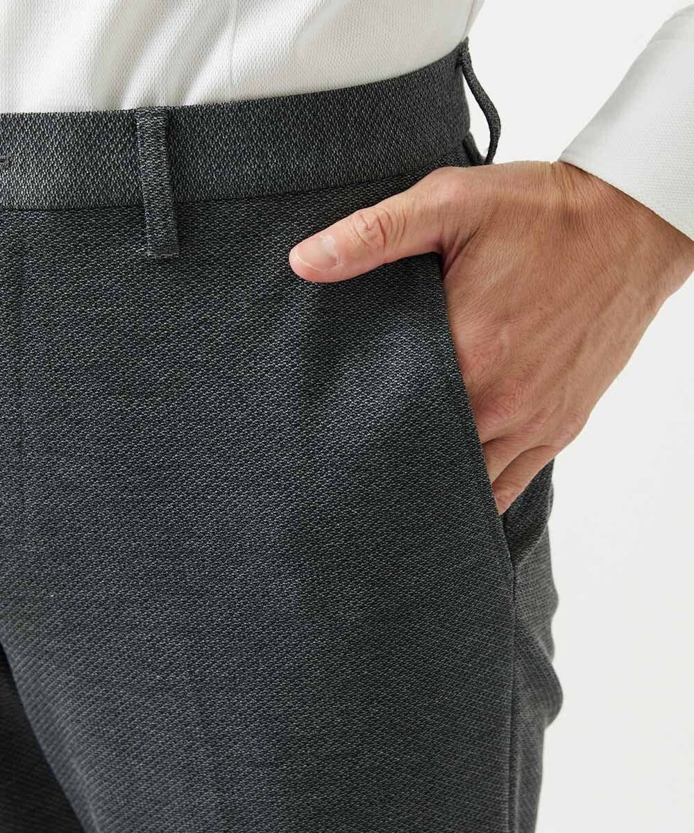 MNLCI05270 MICHEL KLEIN HOMME(ミッシェルクラン オム) 【セットアップ】4WAYジャージスラックスパンツ グレー