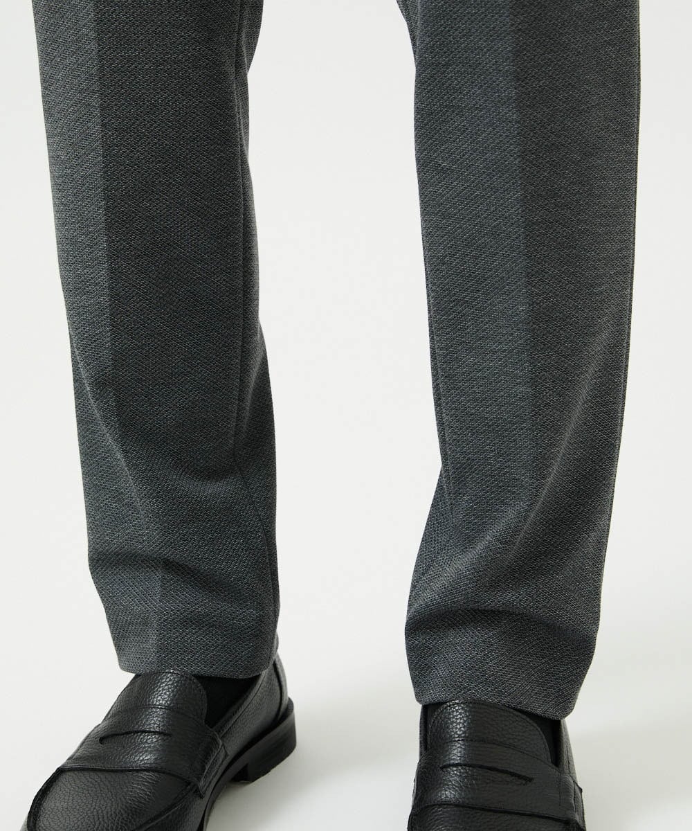 MNLCI05270 MICHEL KLEIN HOMME(ミッシェルクラン オム) 【セットアップ】4WAYジャージスラックスパンツ グレー