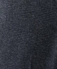 MNLCI06290 MICHEL KLEIN HOMME(ミッシェルクラン オム) 【セットアップ】グレンチェック柄スラックスパンツ ダークグレー