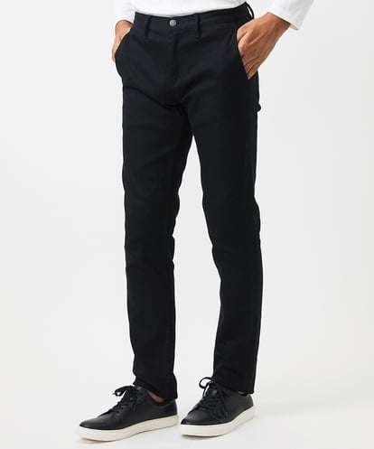 MNLDA54360 MICHEL KLEIN HOMME 《日本製》ブラックデニムパンツ