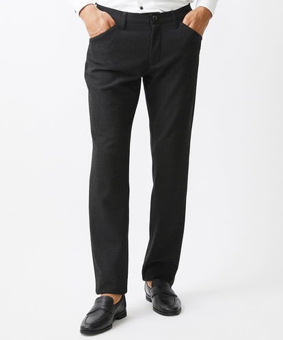 MNLDC58200 MICHEL KLEIN HOMME ツイード調ストレッチ5ポケットパンツ セットアップ