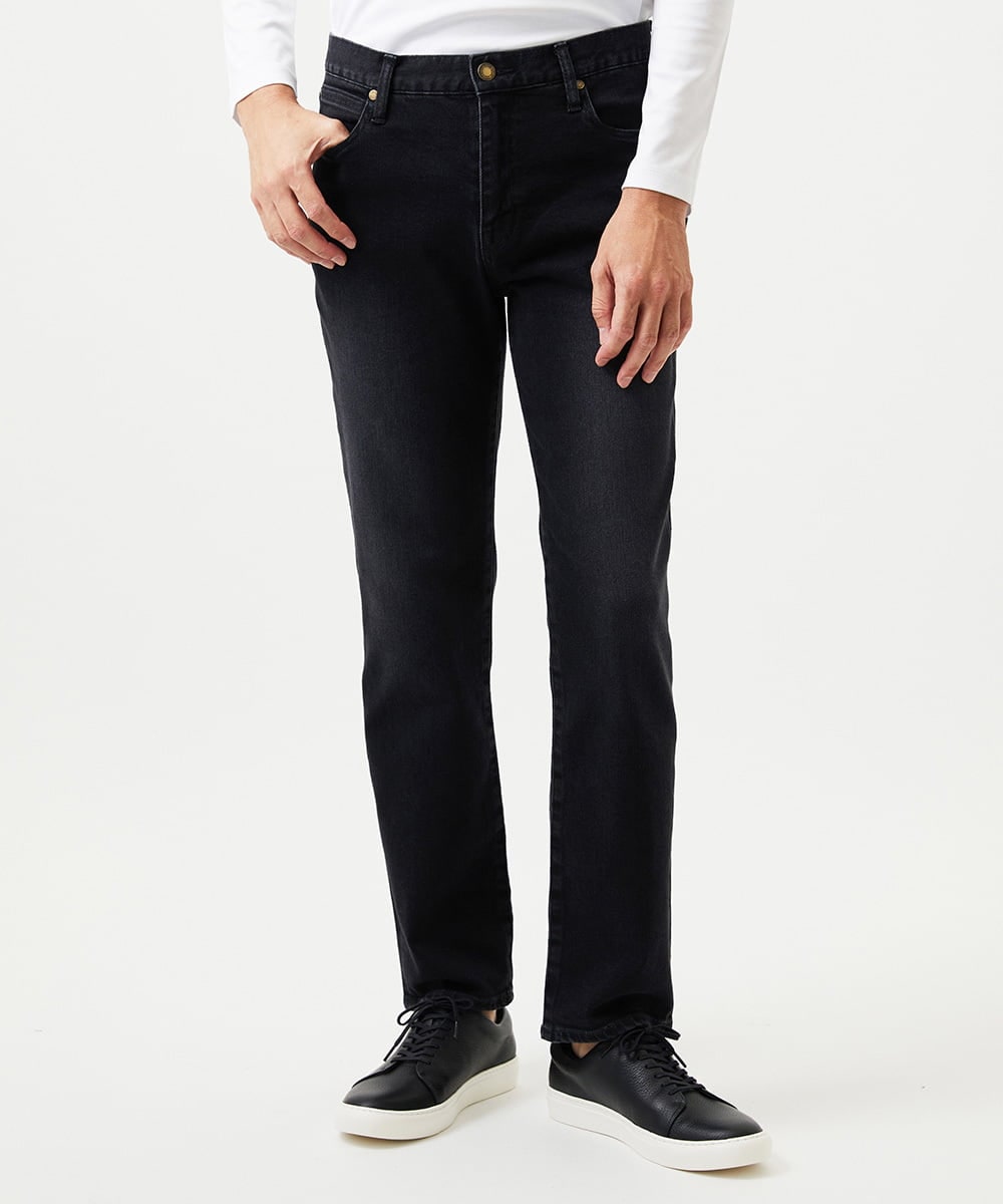 MNLGD90270 MICHEL KLEIN HOMME(ミッシェルクラン オム) 《日本製》20th　FACTOTUMコラボ　デニムパンツ ブラック
