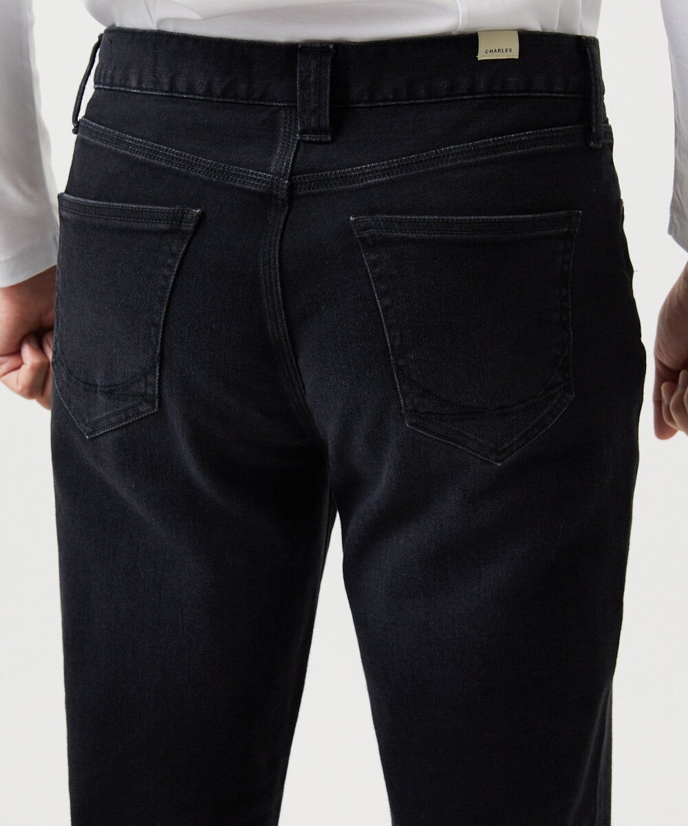 MNLGD90270 MICHEL KLEIN HOMME(ミッシェルクラン オム) 《日本製》20th　FACTOTUMコラボ　デニムパンツ ブラック