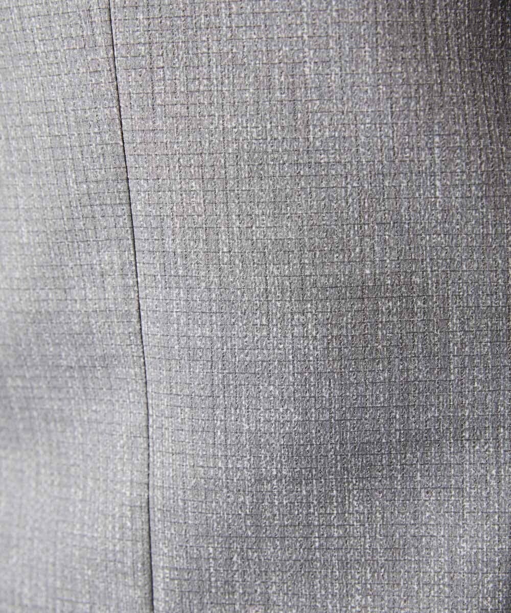 MNLGF06230 MICHEL KLEIN HOMME(ミッシェルクラン オム) 【セットアップ】メッシュプリントスラックスパンツ ライトグレー