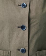 NGDAD02390 GIANNI LO GIUDICE(ジャンニ ロ ジュディチェ) [洗える]コットンタイプライターショートジャケット カーキ