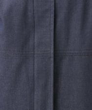 NGDJD14390 GIANNI LO GIUDICE(ジャンニ ロ ジュディチェ) [洗える]デニムライクシャンブレージャケット ネイビー