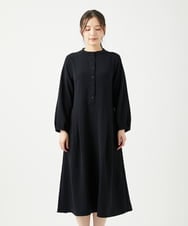 NGEEF05450 GIANNI LO GIUDICE(ジャンニ ロ ジュディチェ) [日本製]ヴィンテージタンブラーワンピース ブラック