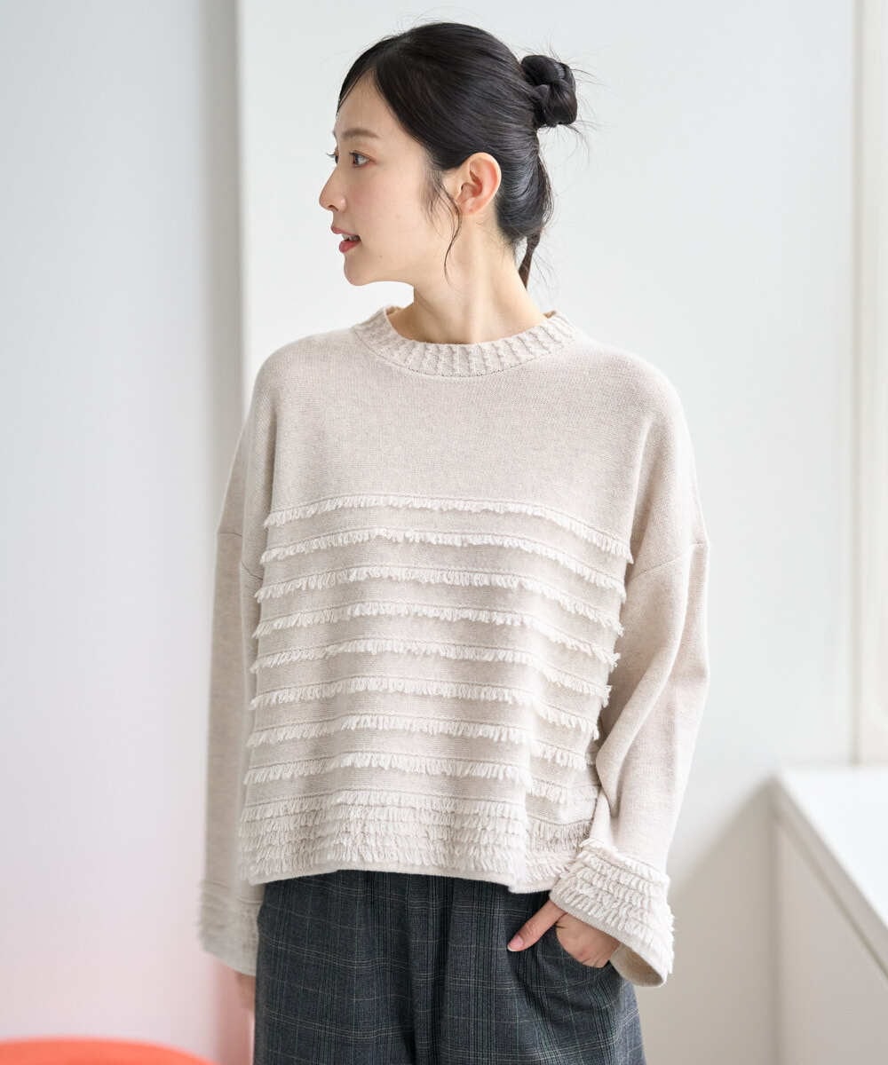 NGFAH51330 GIANNI LO GIUDICE ＲＥＦＩＮＥジャガードニット