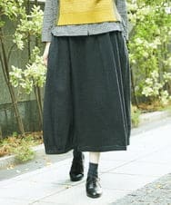 NGHAE36330 GIANNI LO GIUDICE(ジャンニ ロ ジュディチェ) リファインガーゼスカート ダークグレー
