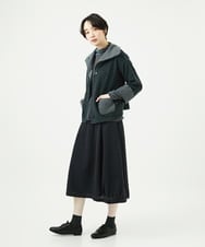 NGHAE36330 GIANNI LO GIUDICE(ジャンニ ロ ジュディチェ) リファインガーゼスカート ダークグレー